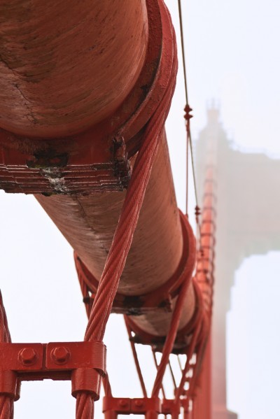 Image of Cables on the Golden Gate Bridge