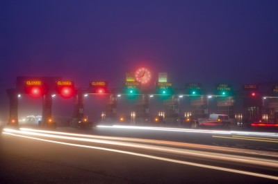 Toll Booths at the Golden Gate Bridge | Night