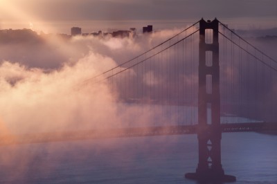 Sunbeam - Fog and Golden Gate Bridge