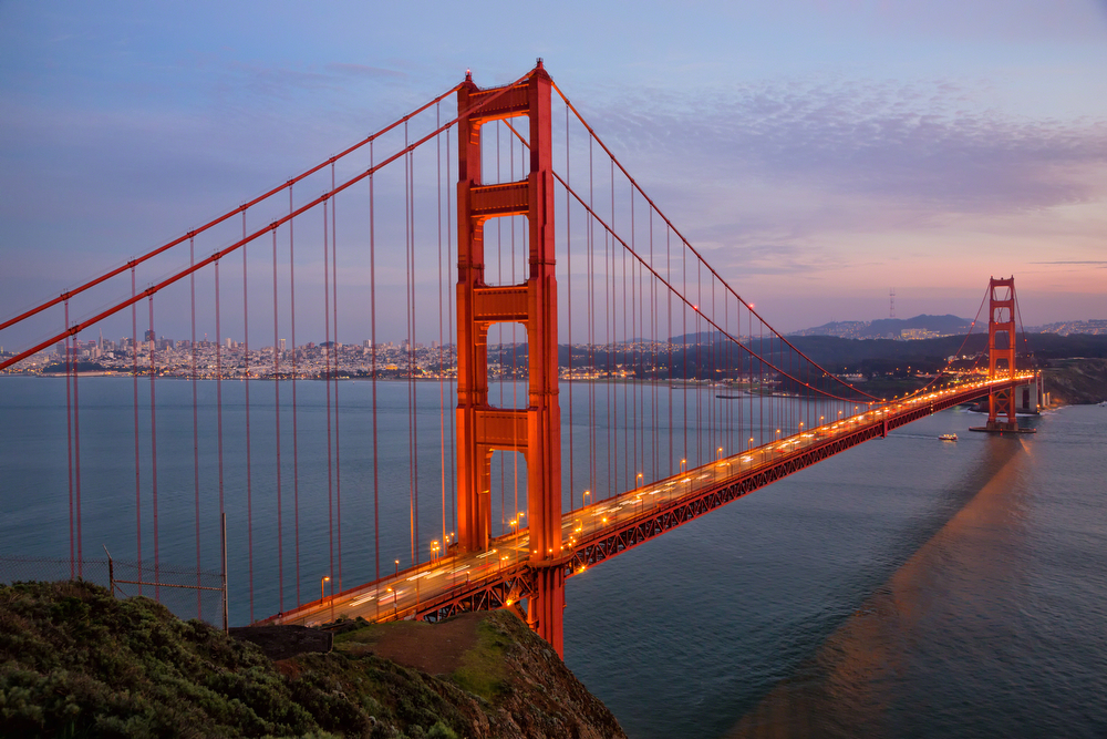 Golden Gate Bridge: Twilight